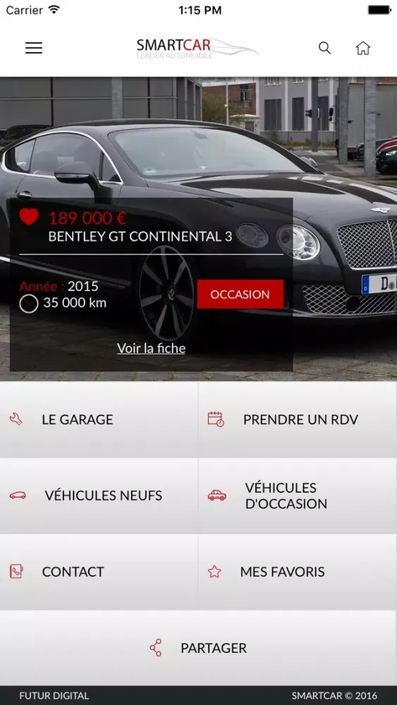 Captures d'écran de Smart Car FD