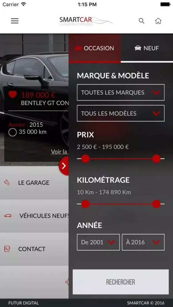 Captures d'écran de Smart Car FD