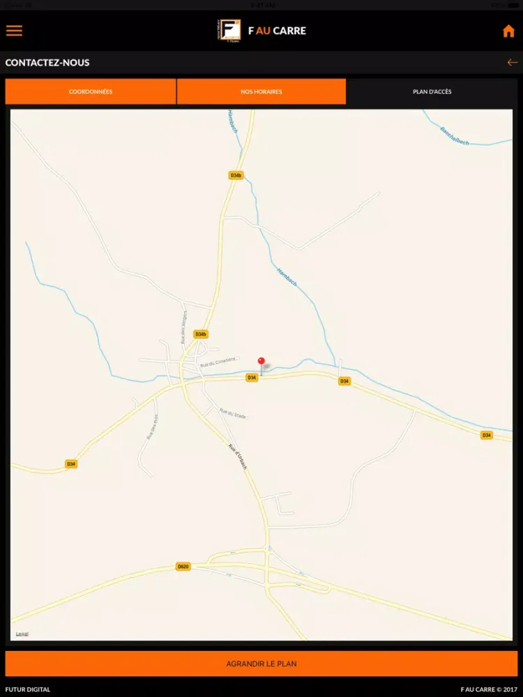 F AU CARRE iPad  Screenshots