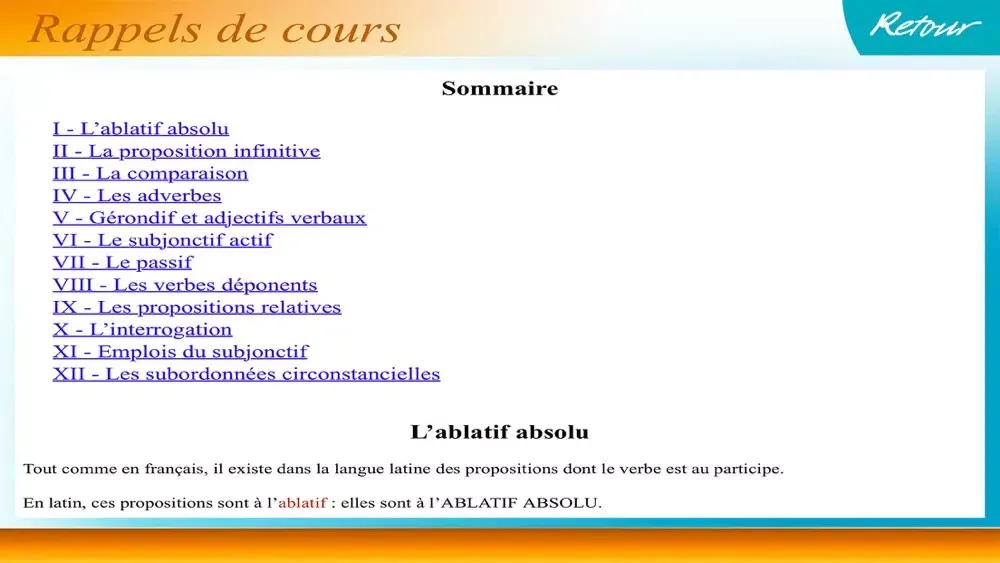 صور Latin – Niveau 2