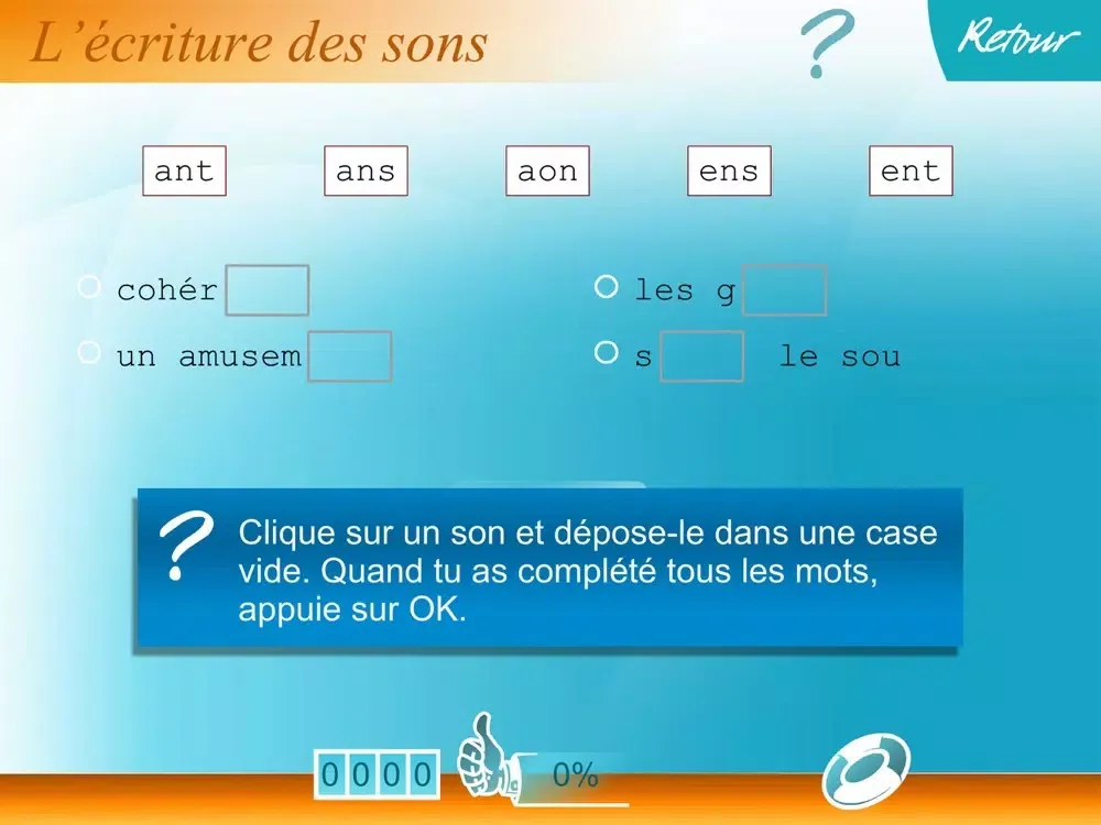 Orthographe 4e/3e iPad  سکرین شاٹس
