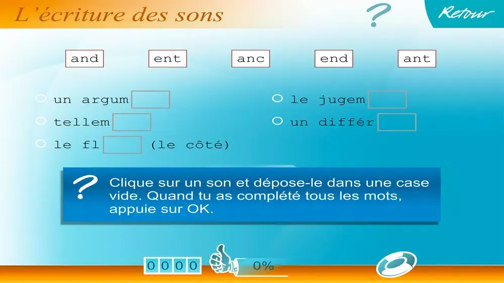Orthographe 4e/3e سکرین شاٹس