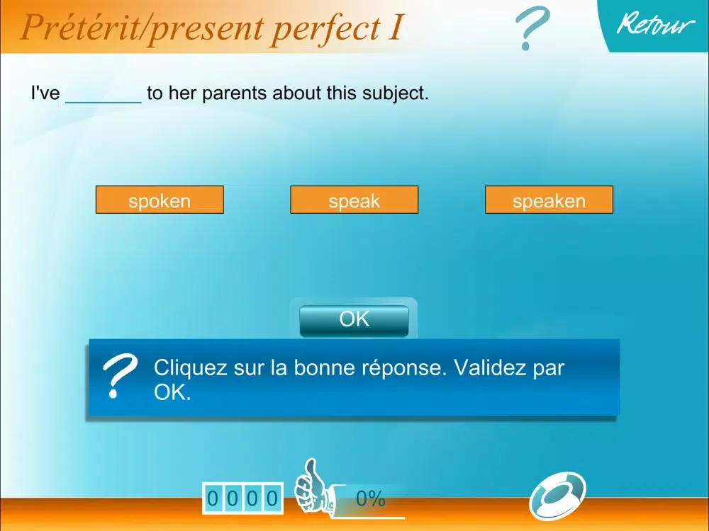 Verbes irréguliers anglais HD iPad  স্ক্রিনশট