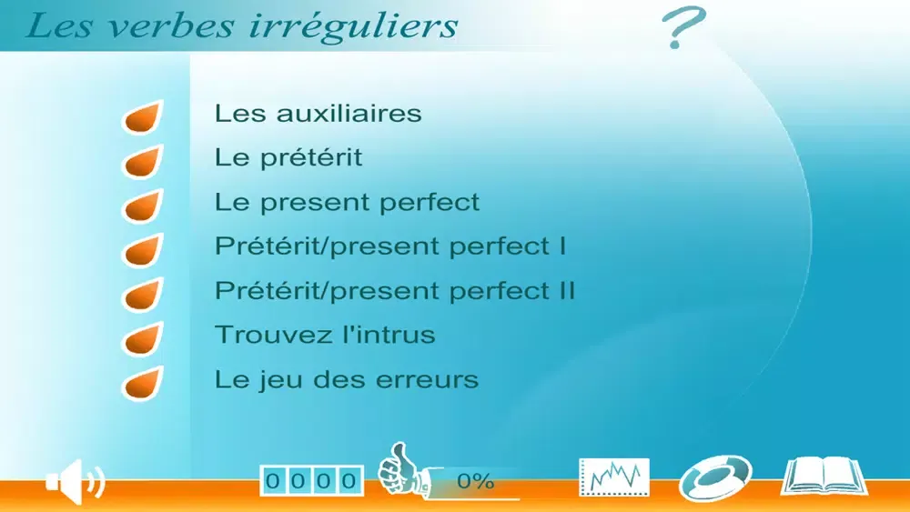 Verbes irréguliers anglais HD স্ক্রিনশট