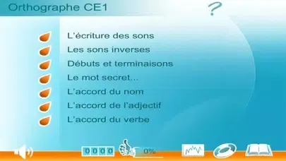 Скриншоты Orthographe au CE1