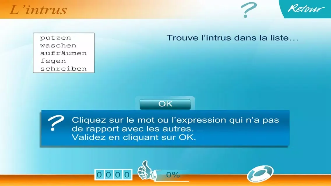 Vocabulaire allemand intermédiaire應用截圖