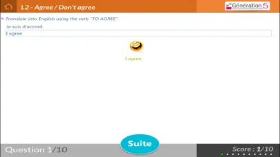 Ảnh chụp màn hình của Mémo anglais A2-B1