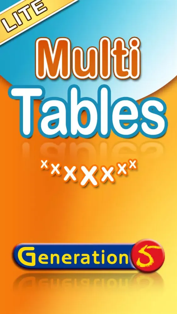 Tangkapan skrin Multi Tables Lite