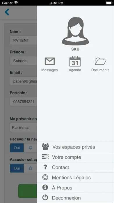 Capturas de pantalla de MyGHSO