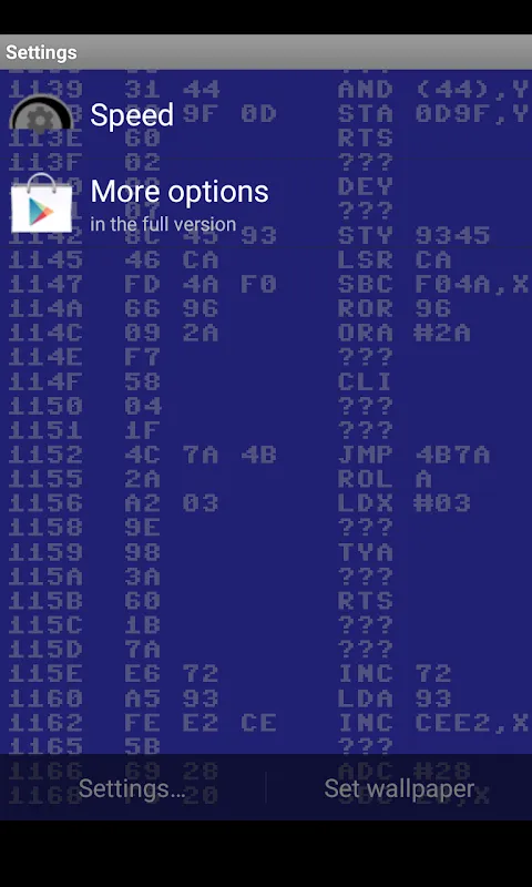 C64 ASM simple LWP Screenshots
