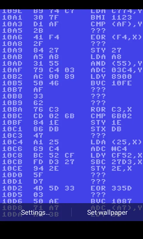 C64 ASM simple LWP Screenshots
