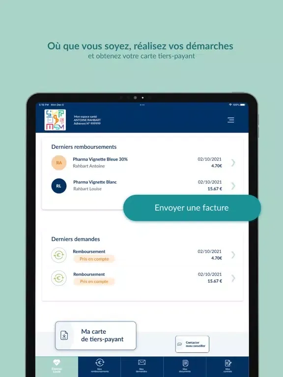 GPM iPad  Screenshots