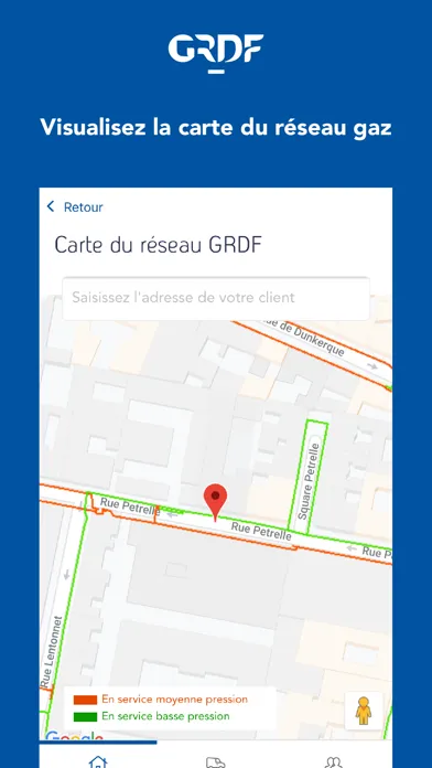 GRDF Pros du gaz スクリーンショット