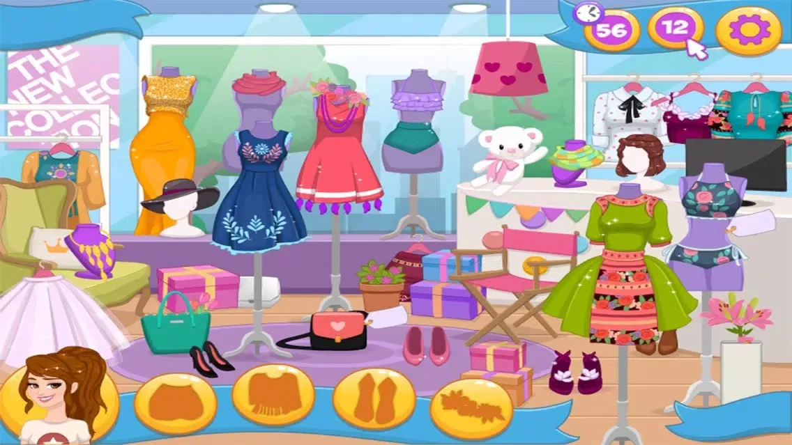 habillage des Princesses - jeux de filles shopping應用截圖