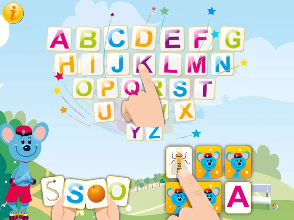 Zrzuty ekranu ABC Comic Capital Letters - Lite iPad 