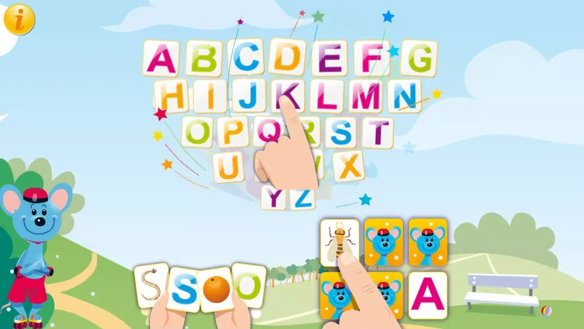 Zrzuty ekranu ABC Comic Capital Letters - Lite
