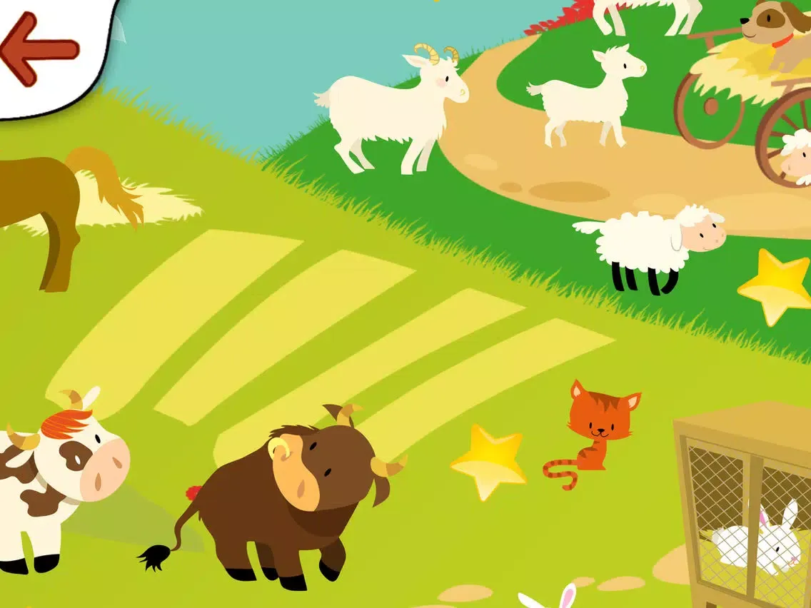 Lil’Bear on the farm iPad  Screenshots