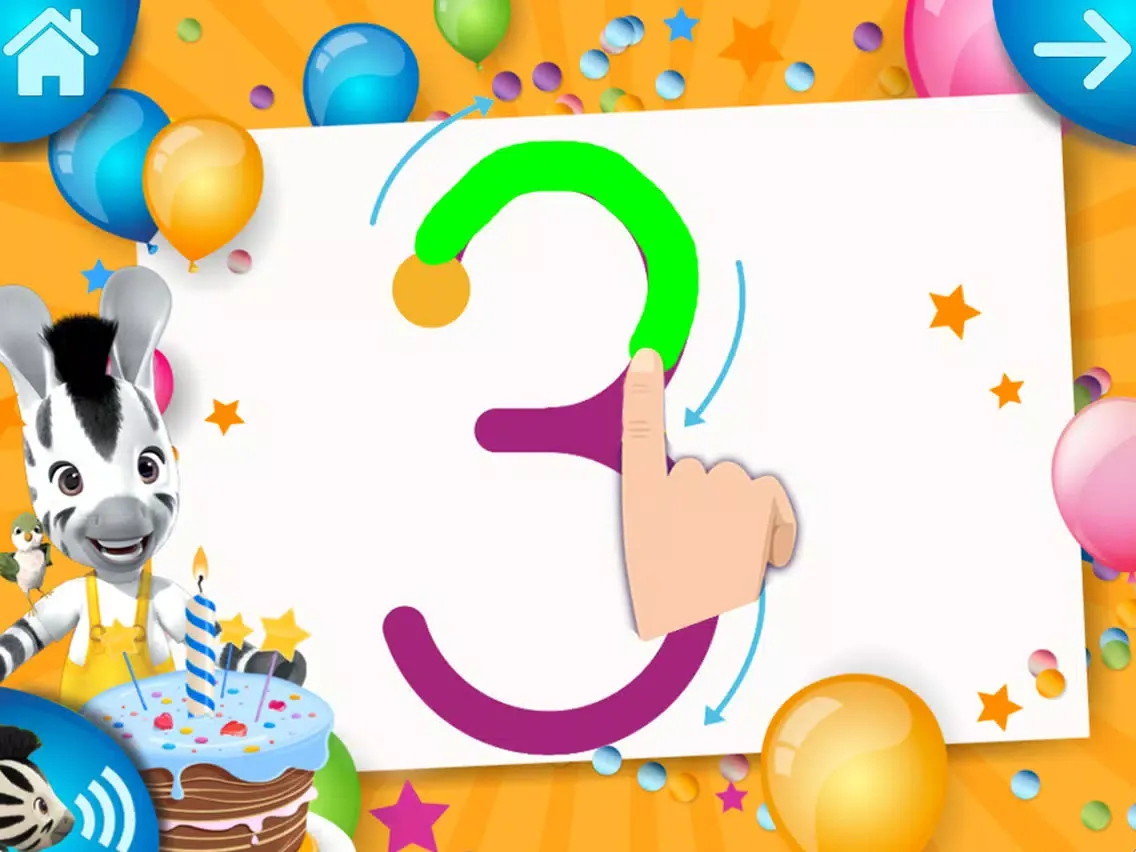 Learn to count with Zou - LT iPad  स्क्रीनशॉट