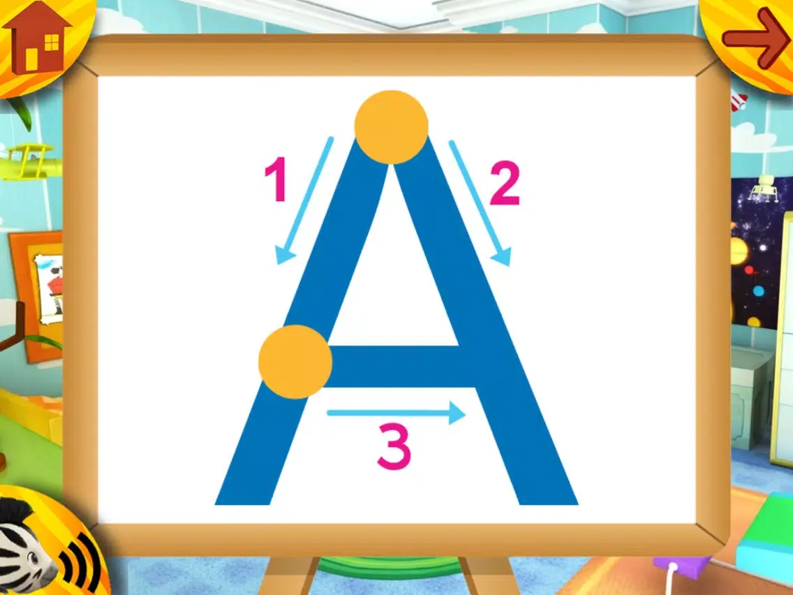 Скриншоты Alphabet with Zou - Lite iPad 