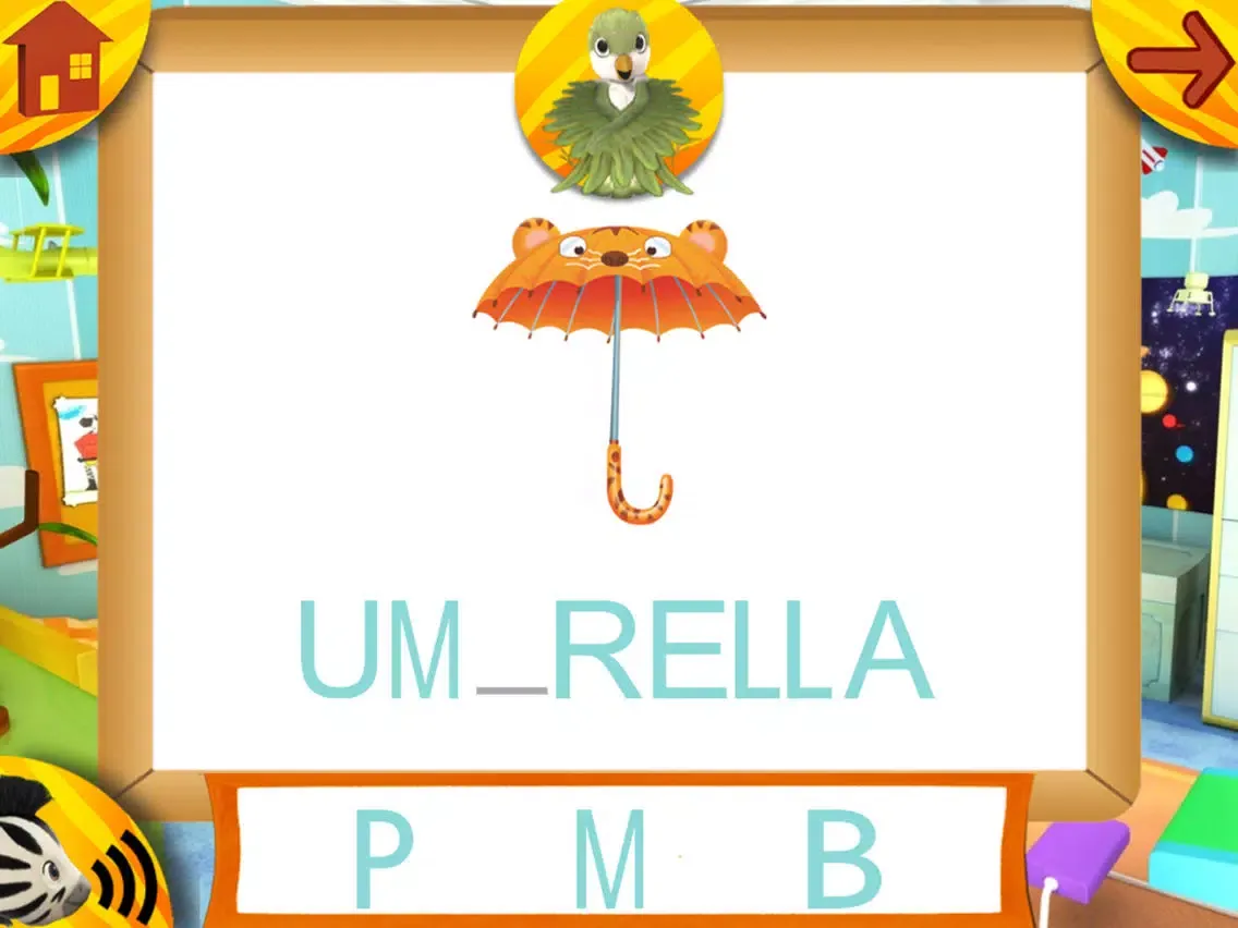 Скриншоты Alphabet with Zou - Lite iPad 
