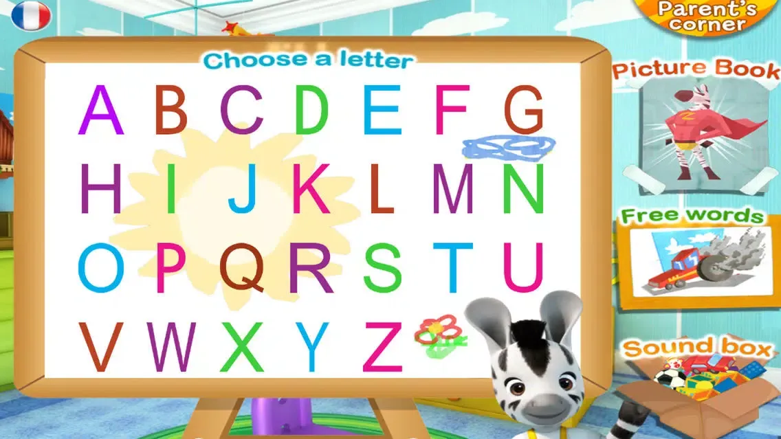 Скриншоты Alphabet with Zou - Lite