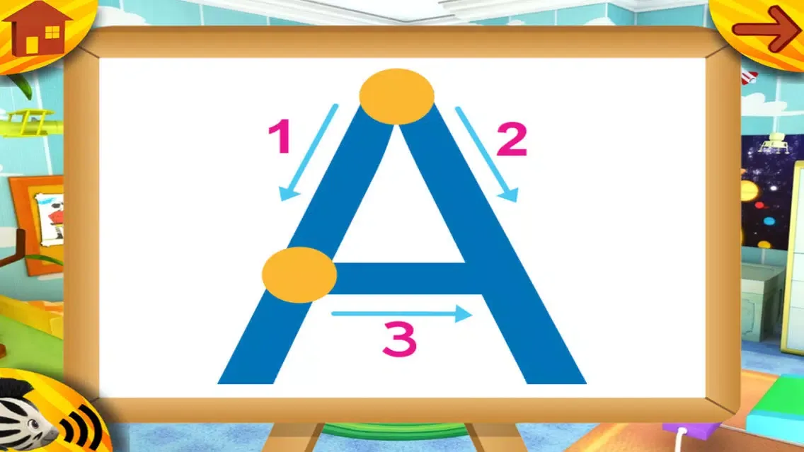 Скриншоты Alphabet with Zou - Lite