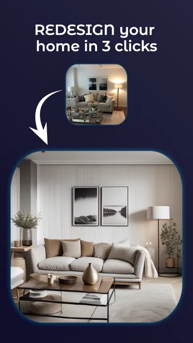 Interai - Interior Design AI Ekran Görüntüleri