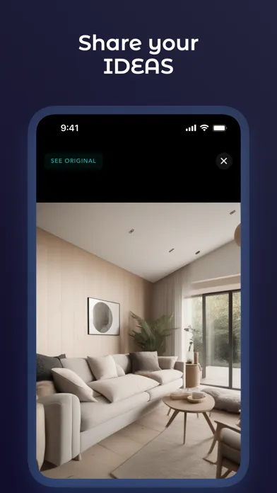 Interai - Interior Design AI Ekran Görüntüleri
