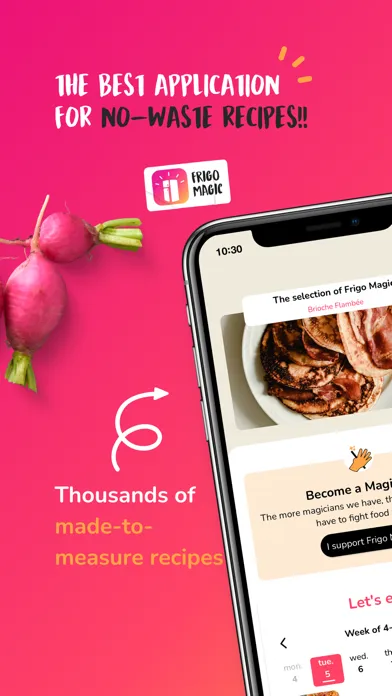 Captures d'écran de Frigo Magic : French Recipes