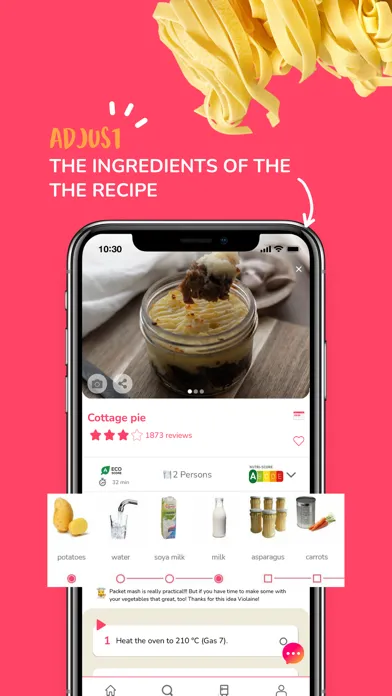 Captures d'écran de Frigo Magic : French Recipes