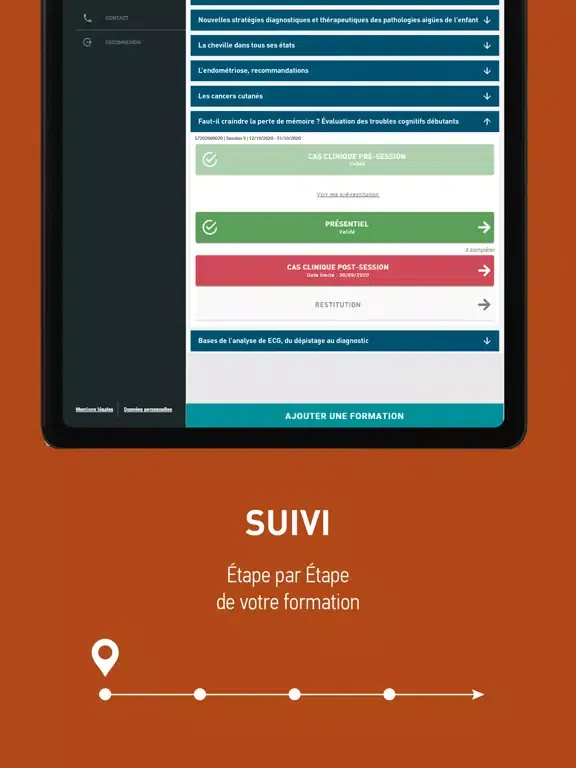 Скриншоты Eduprat Formations iPad 