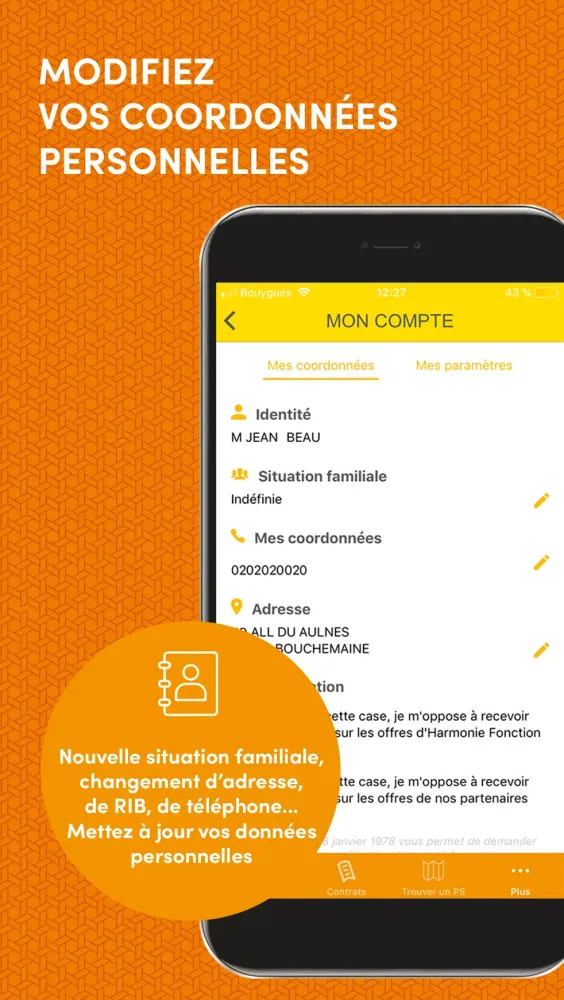 Harmonie Mutuelle – ESP应用截图