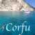 Corfu seen from the sea