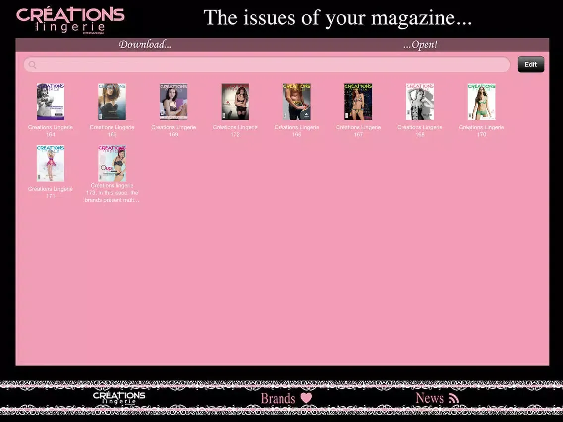 تصاویر Créations Lingerie International iPad 