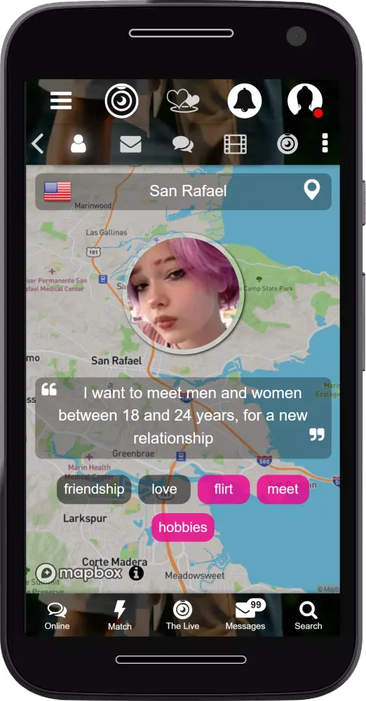 The Hug Corner - Video Chat & Online Dating Screenshots