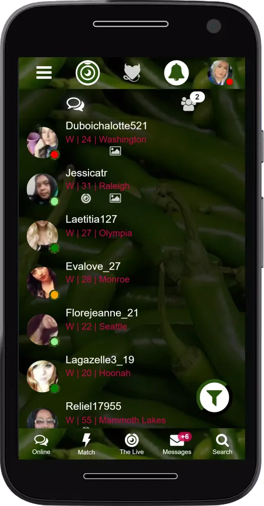 The Spicy Chat - Live Video Chat & Online Dating应用截图