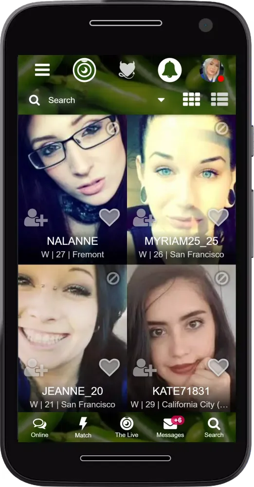 The Spicy Chat - Live Video Chat & Online Dating应用截图