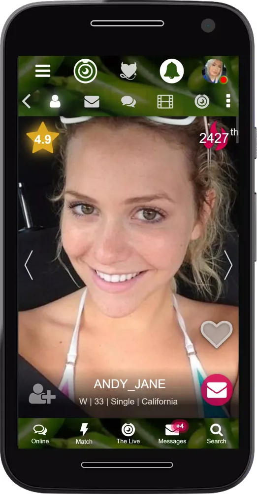 The Spicy Chat - Live Video Chat & Online Dating应用截图