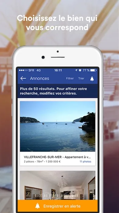 Captures d'écran de Maisons et Appartements