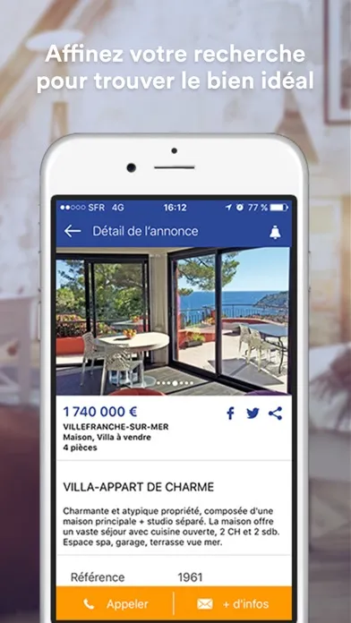 Captures d'écran de Maisons et Appartements