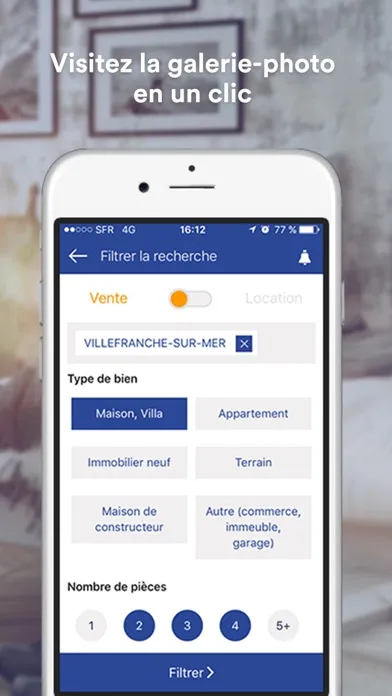 Captures d'écran de Maisons et Appartements