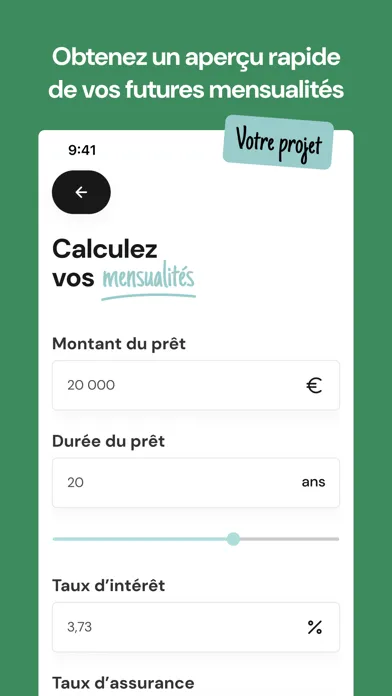IN&FI Crédits - Simulateurs Screenshots