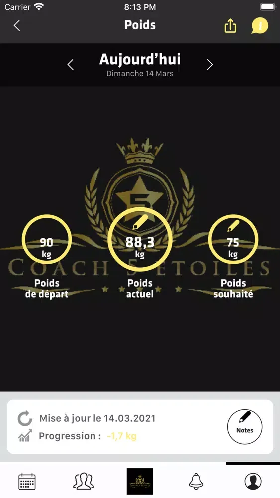 Capturas de pantalla de COACH 5 ETOILES