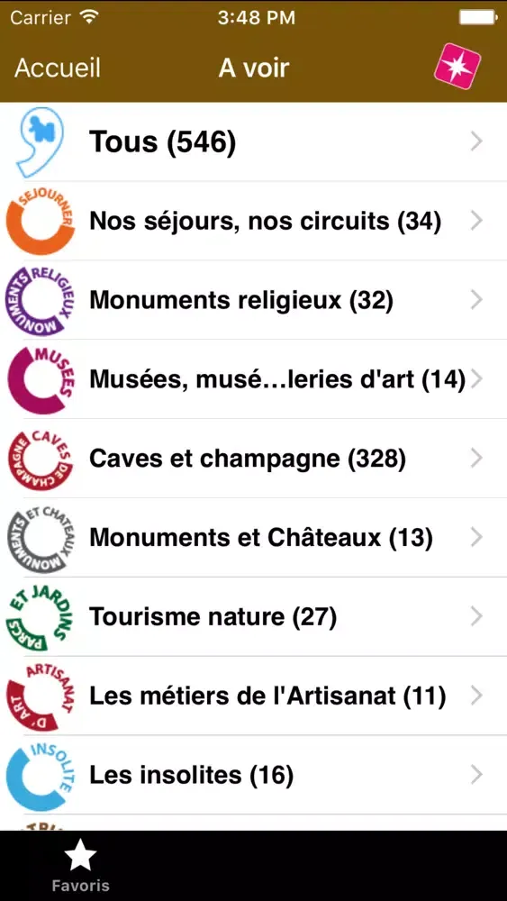 Capturas de tela do Click 'n Visit Epernay en Champagne