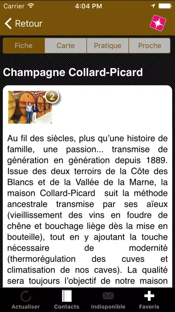 Capturas de tela do Click 'n Visit Epernay en Champagne