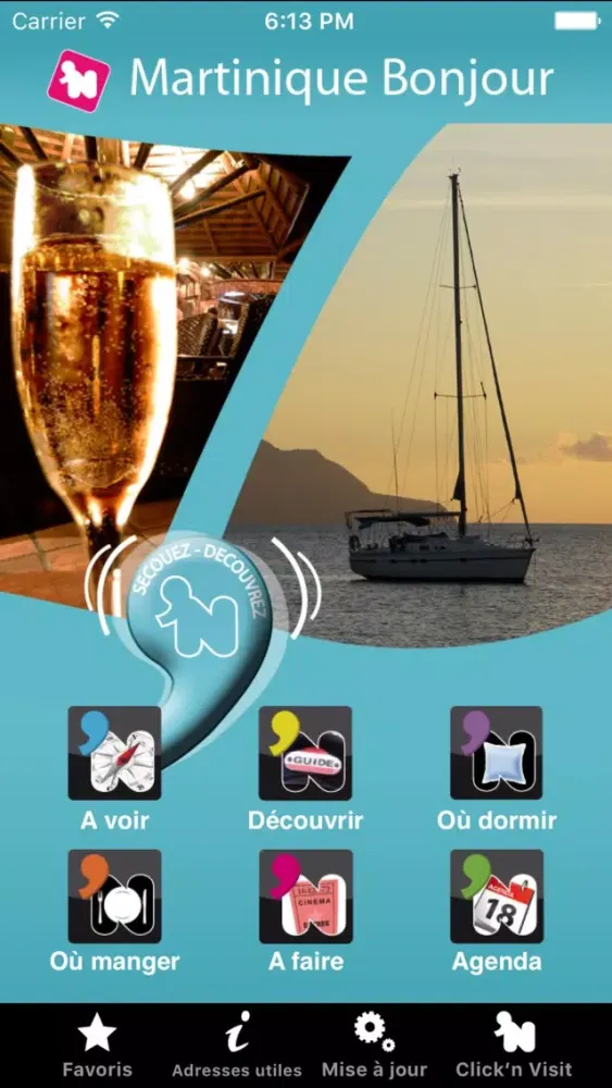 Screenshot di Martinique Bonjour