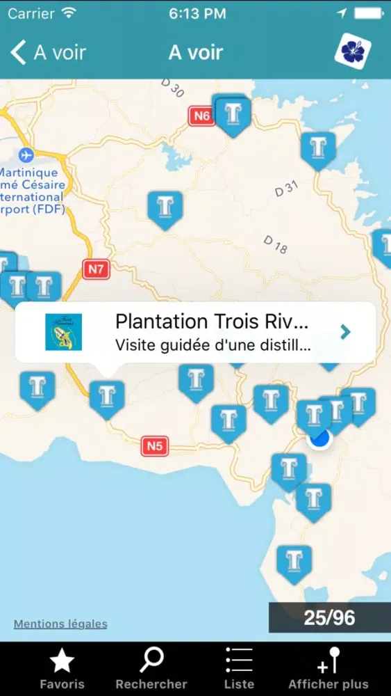 Screenshot di Martinique Bonjour