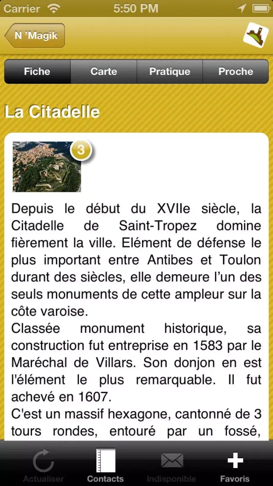 ภาพหน้าจอของ Click ‘n Visit - Saint Tropez - Estérel