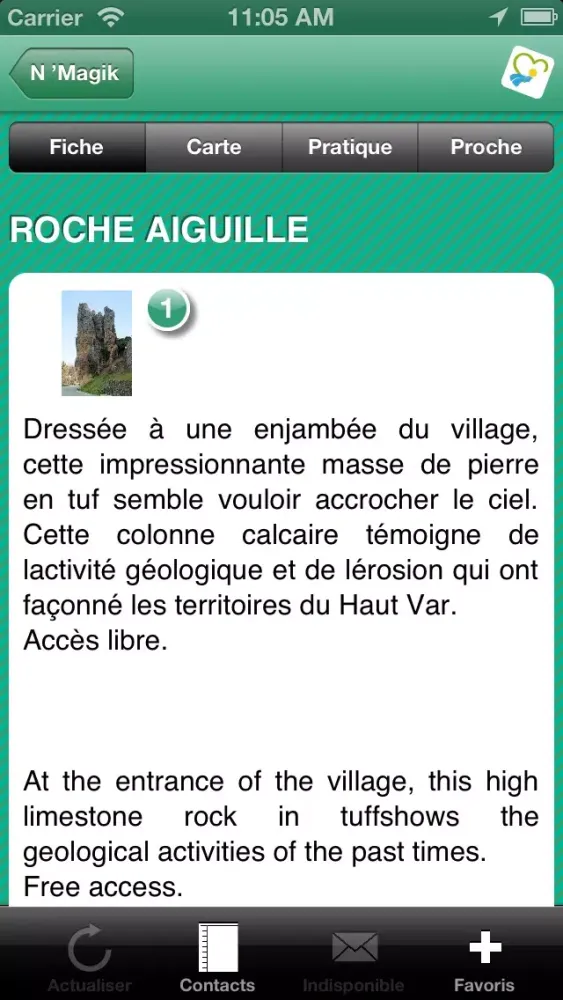 Click ‘n Visit - Verdon - Coeur du Var應用截圖