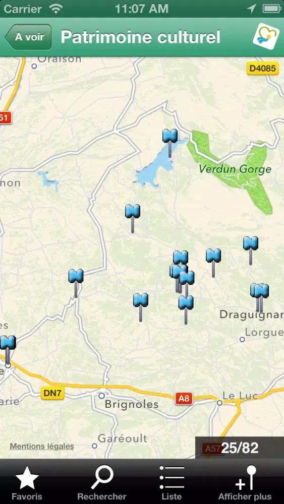 Click ‘n Visit - Verdon - Coeur du Var應用截圖